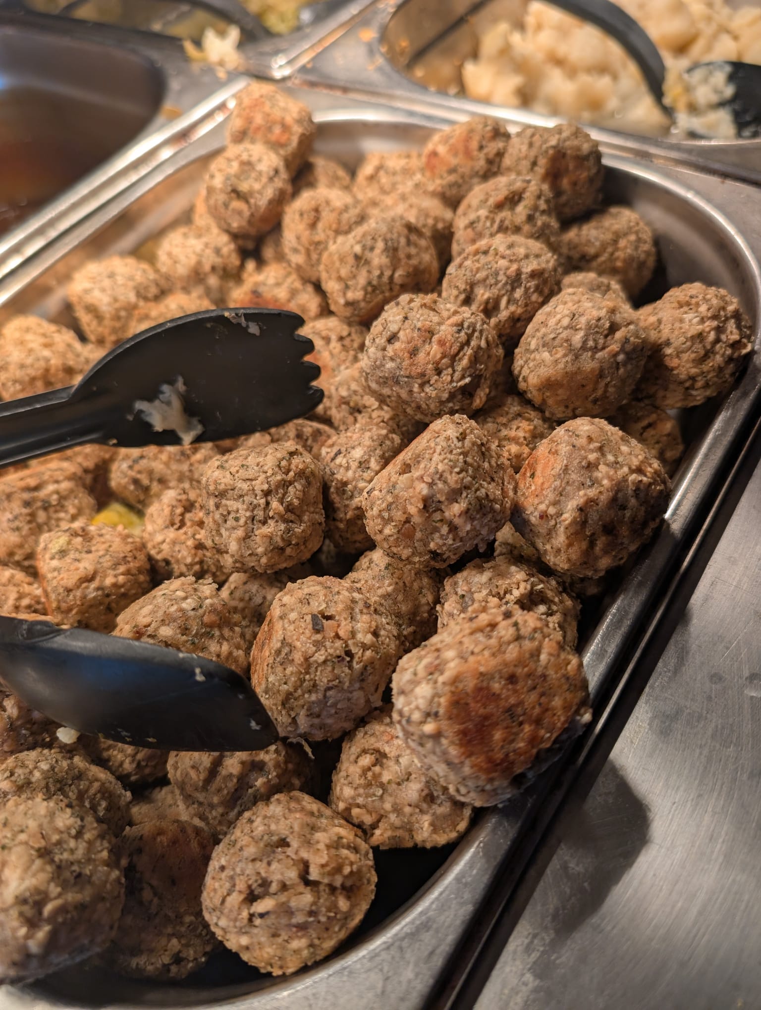 Meatballs at the carvery