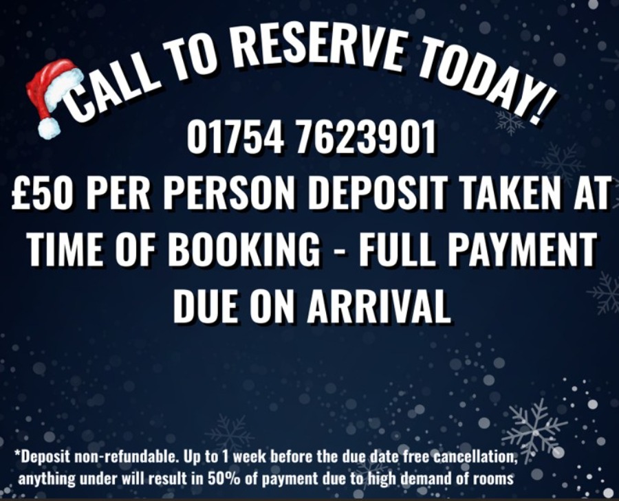 Christmas at The Royal Hotel - package details
