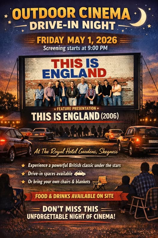 Outdoor Cinema Drive-In Night - This Is England (2006) - Friday 1 May, 9pm