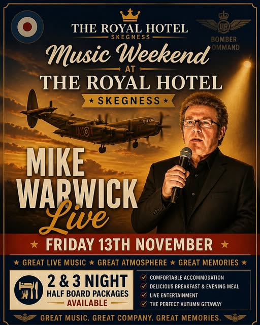 Music Weekend Friday Night - Mike Warwick Live - 13 November