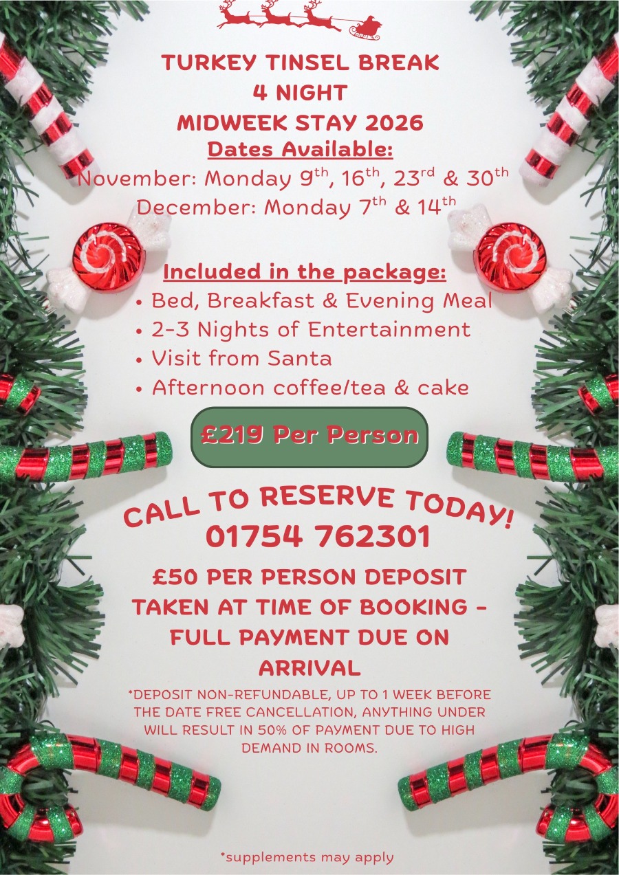 Turkey & Tinsel Break at The Royal Hotel